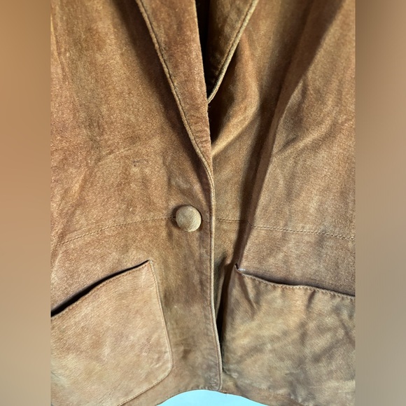 Vintage Suede Leather Jacket - Picture 6 of 8
